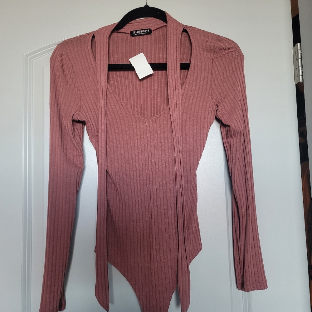 Mauve bodysuit